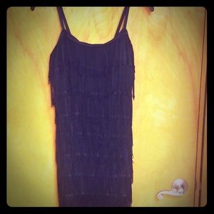 Forever 21 Fringe Dress LARGE